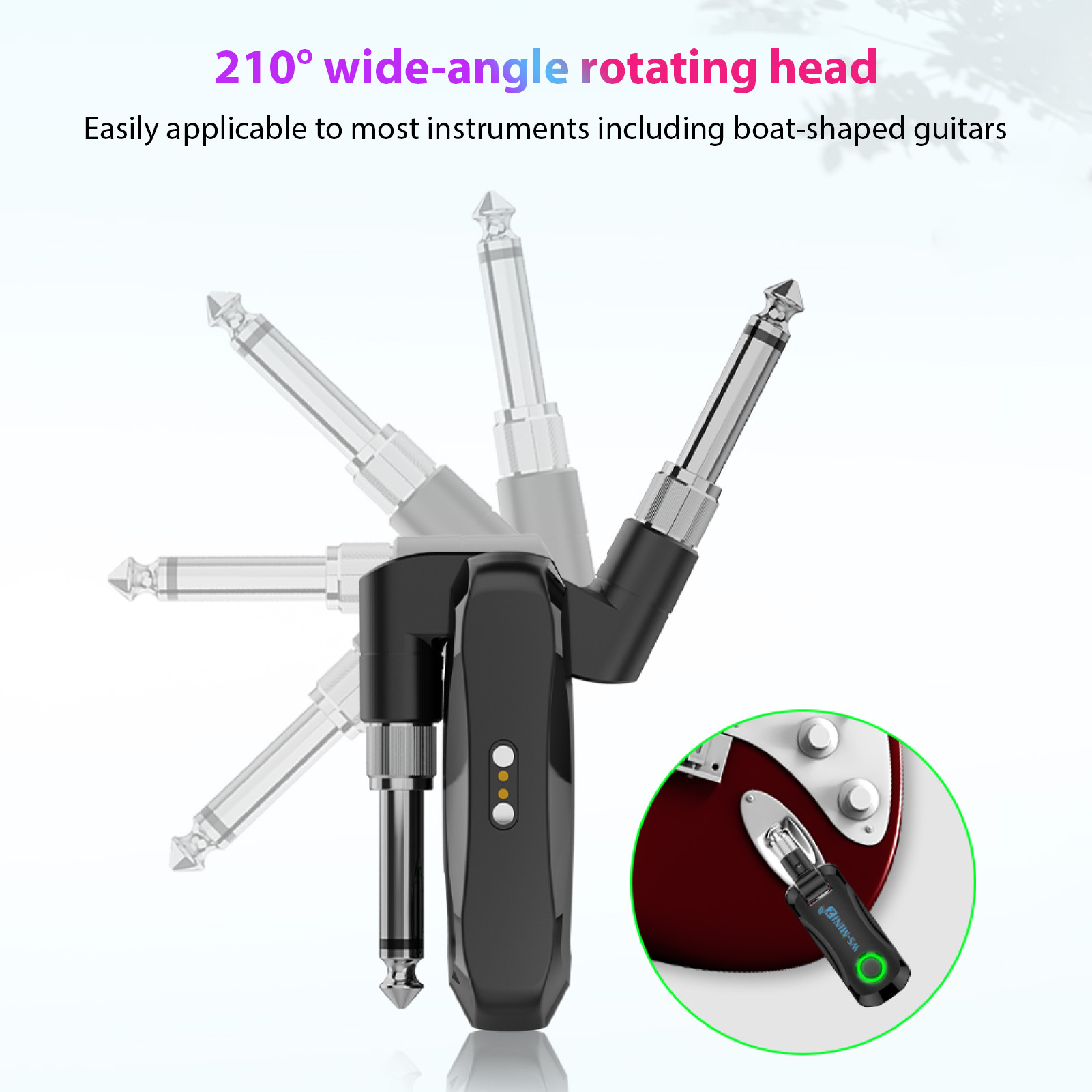 2.4G Wireless Guitar System Re - Musical Instrument Amplifier ulasan dan harga