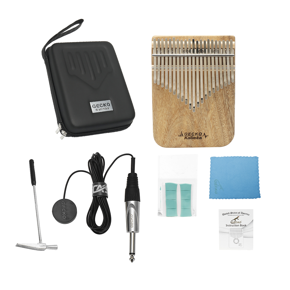 GECKO Kalimba 21-Key Camphor W - A Musical Instrument With Keys ulasan dan harga