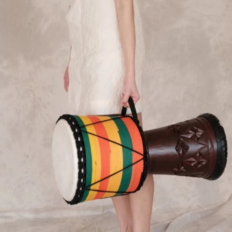 12 Inch Djembe Mahogany Africa - Musical Instrument Kit ulasan dan harga