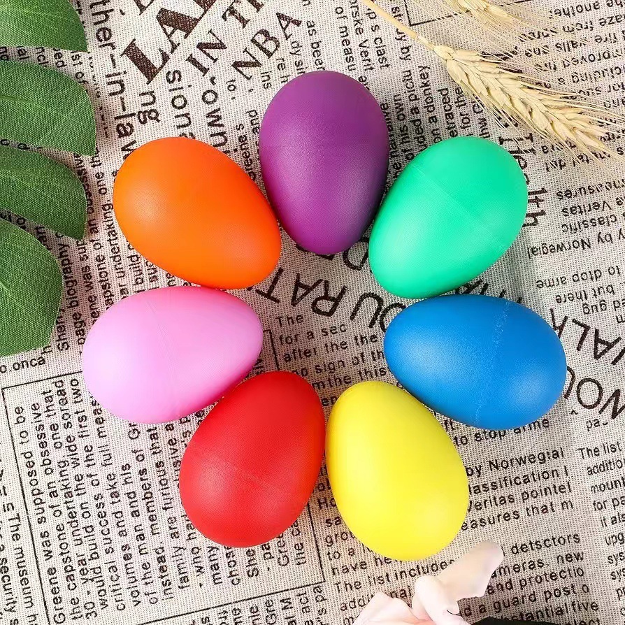 2Pcs Egg Shakers Plastic Percu - A Musical Instrument You Shake ulasan dan harga