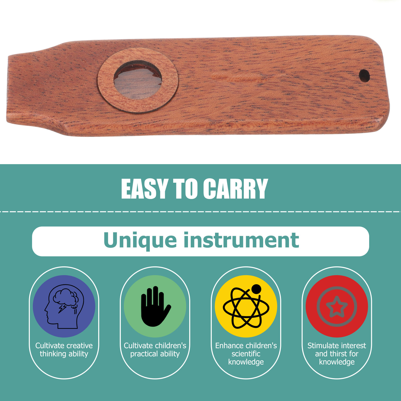 1Set Wood Kazoo Musical Instru - Musical Instruments Easy ulasan dan harga