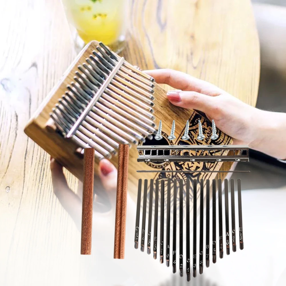 DIY 17 Tone Kalimba Keys Tines - A Musical Instrument With Keys ulasan dan harga