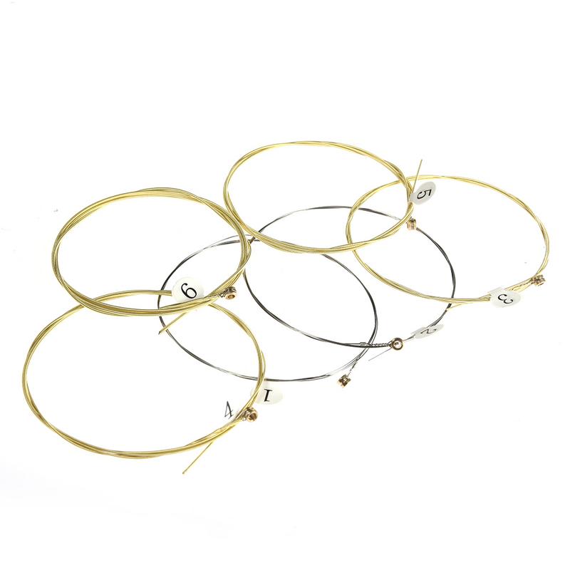 hot sale 6pcs/set Acoustic Gui - Musical Instrument Strings ulasan dan harga