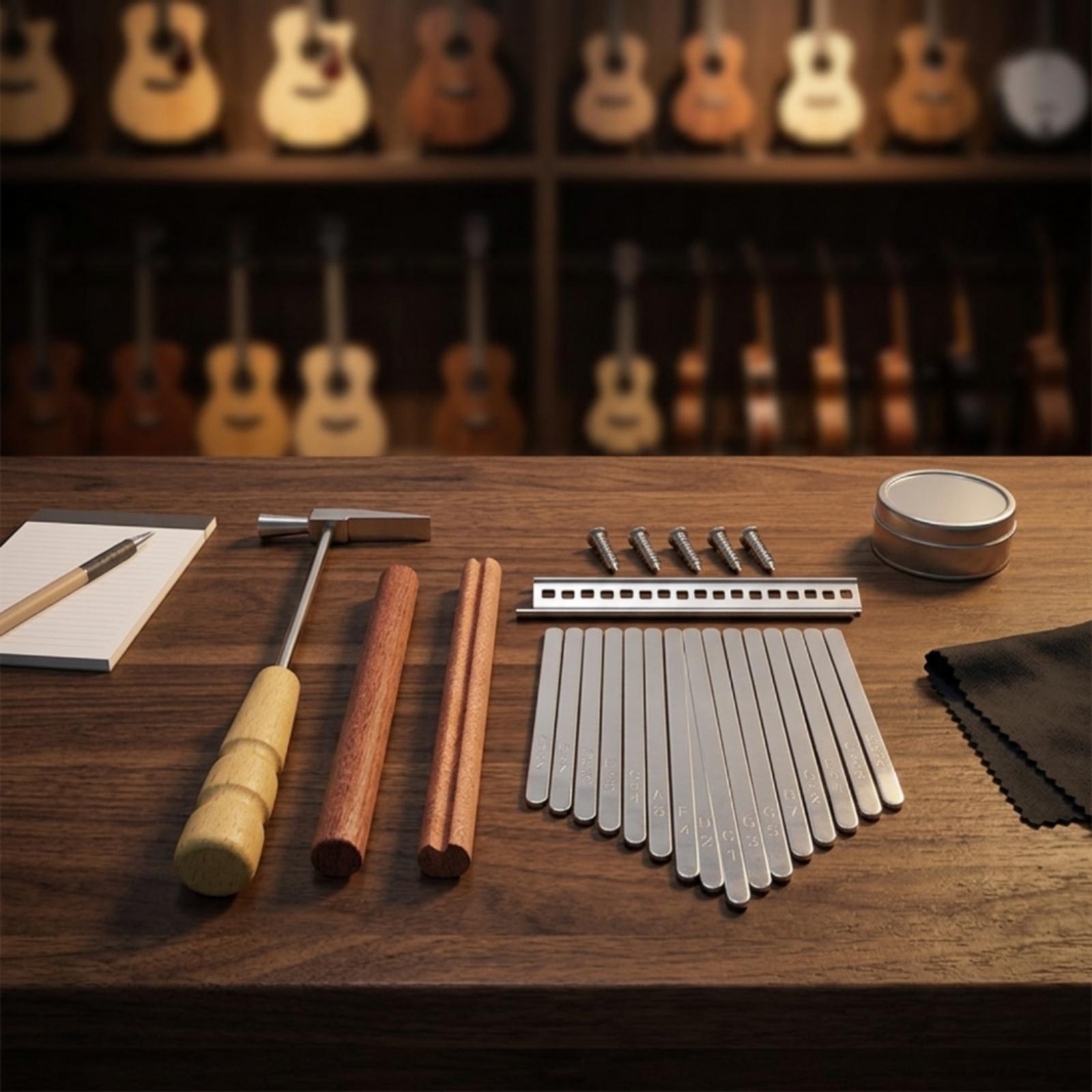 DIY Kalimba Thumb Piano 17 Key - A Musical Instrument With Keys ulasan dan harga
