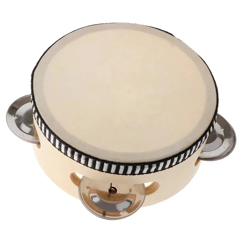 6inch Hand Held Drum Tambourin - Tambourine Hand Drum ulasan dan harga