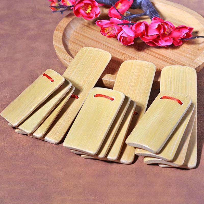 Children Small Bamboo Clapper  - Musical Instrument Clapper ulasan dan harga