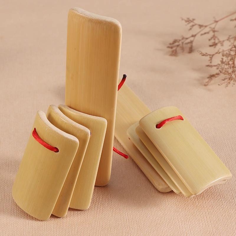 Children Small Bamboo Clapper  - Musical Instrument Clapper ulasan dan harga