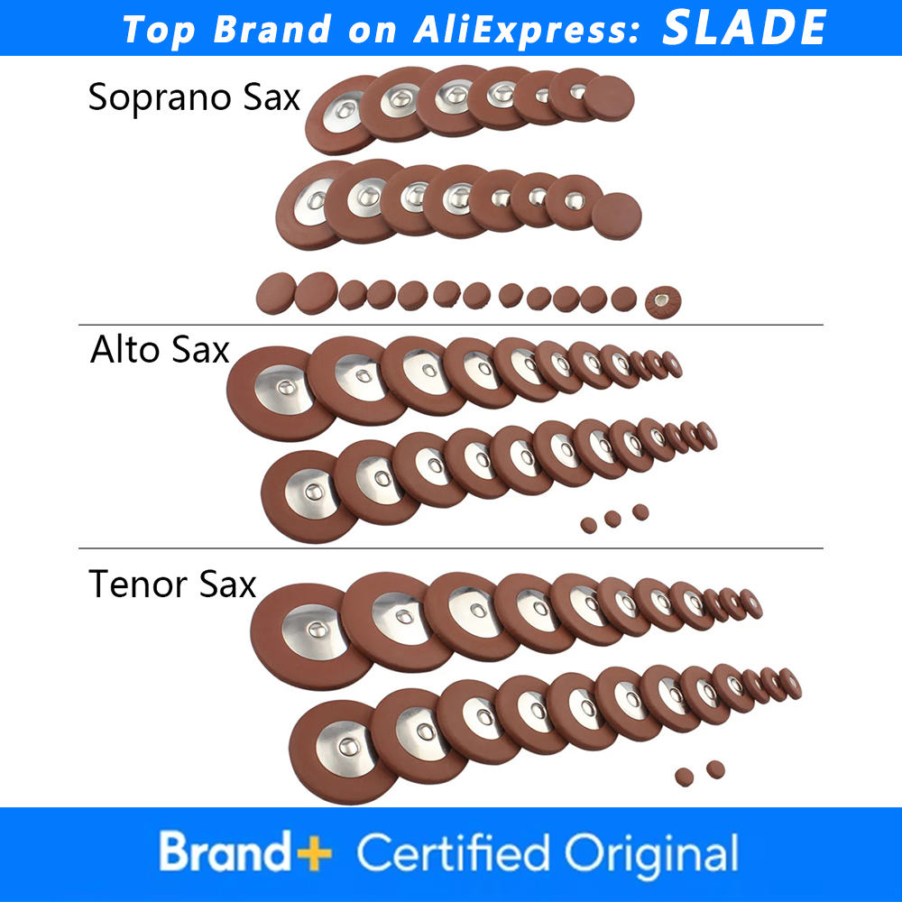 SLADE Saxophone Pads Alto/Teno - Musical Instrument Oboe ulasan dan harga