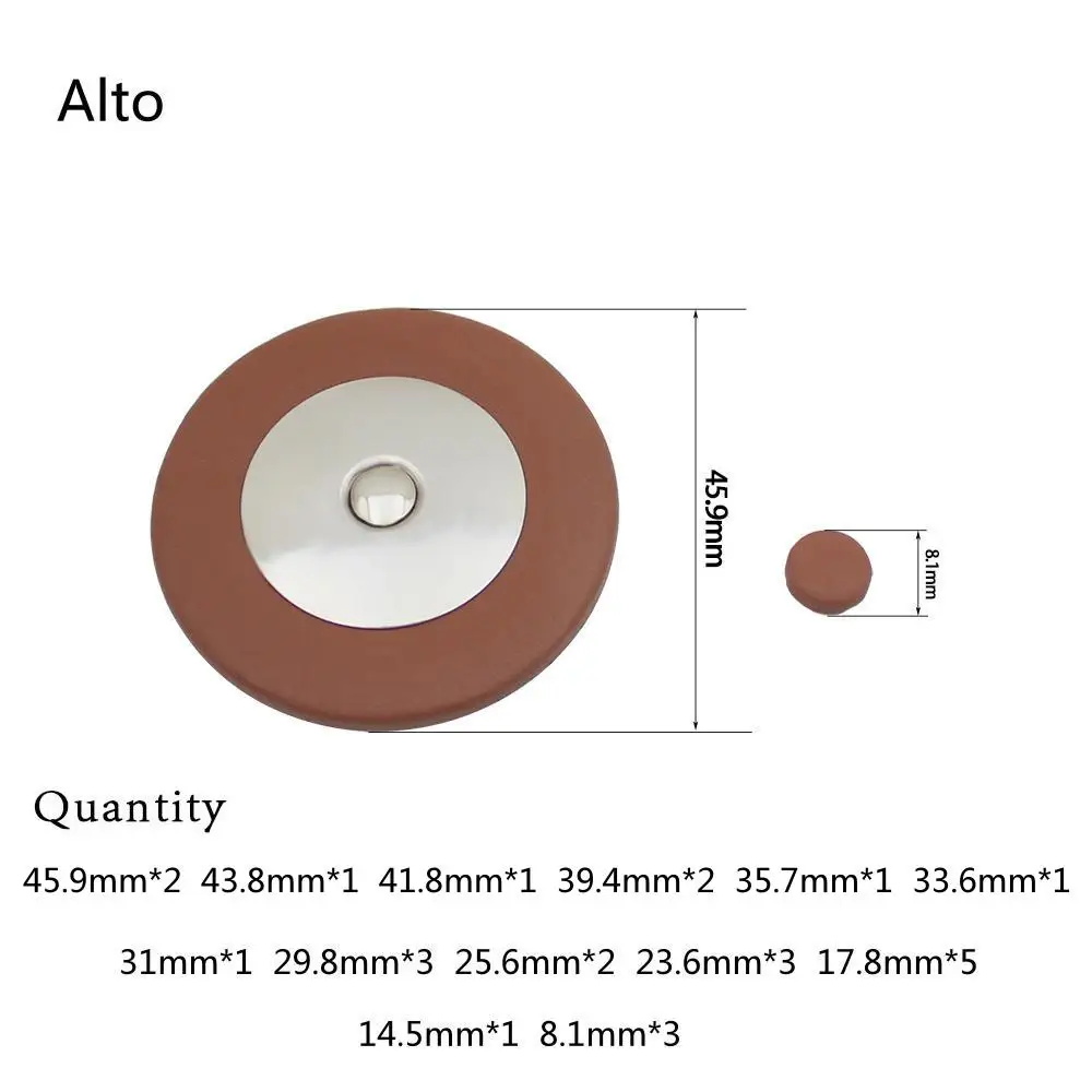 SLADE Saxophone Pads Alto/Teno - Musical Instrument Oboe ulasan dan harga