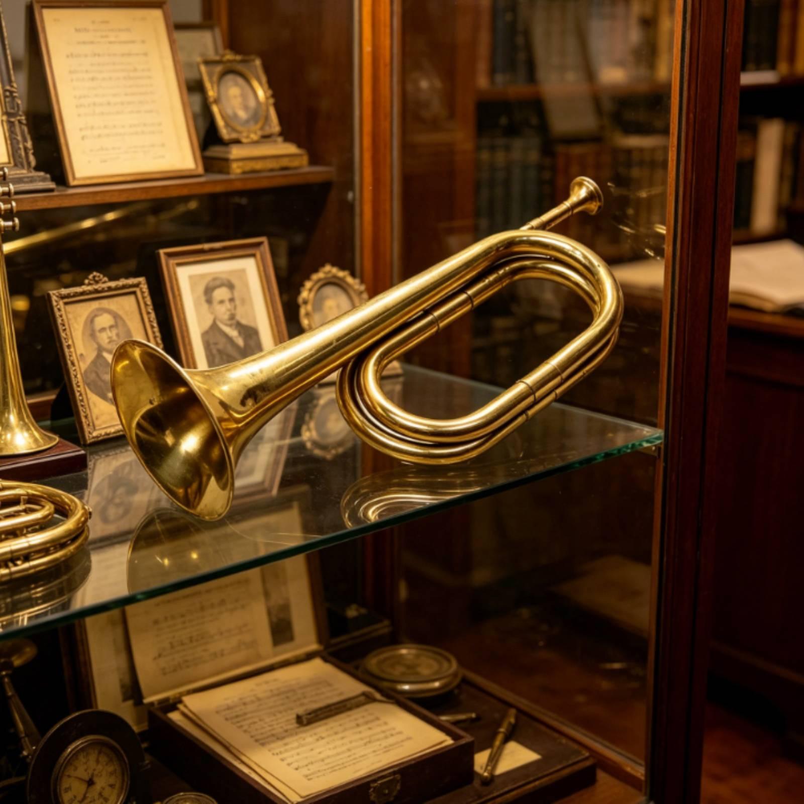 Classic Bugle Brass Horn Youth - Musical Instrument Bugle ulasan dan harga