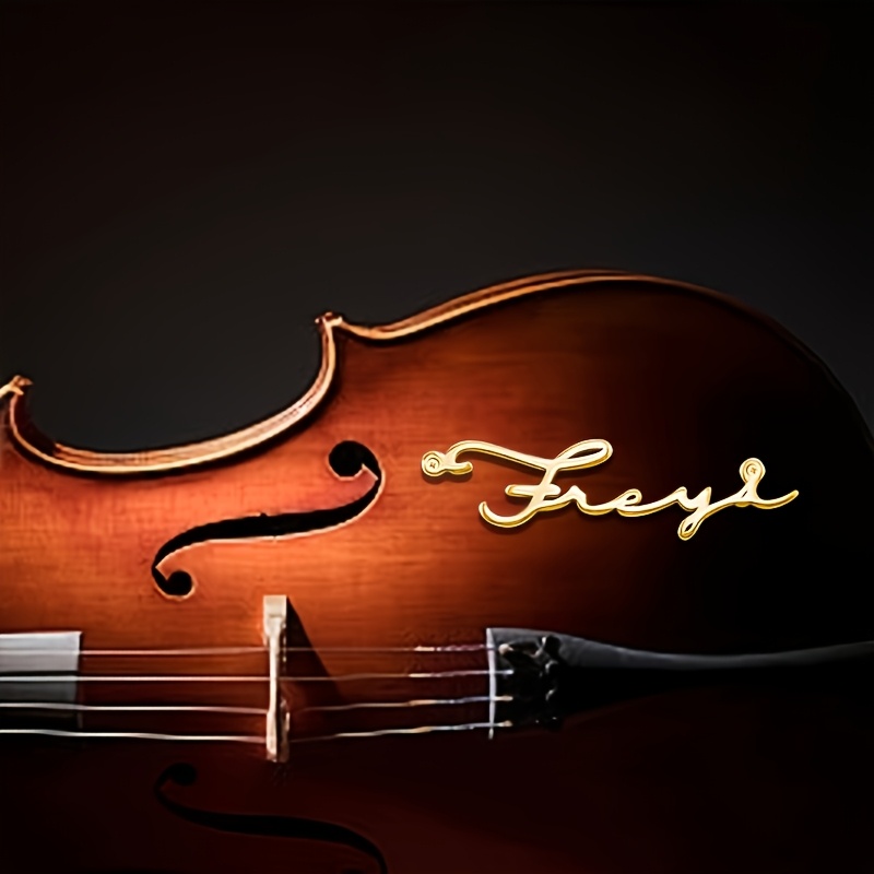 [Custom] Decorative nameplates - Musical Instrument With Names ulasan dan harga