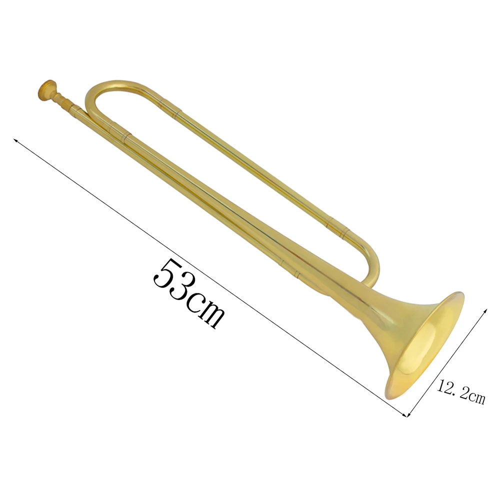 SLADE Retro Bb Flat Bugle Trum - Musical Instrument Bugle ulasan dan harga