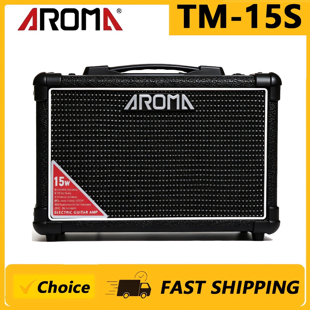AROMA TM-15S 15W Portable Elec - Musical Instrument Amplifier ulasan dan harga