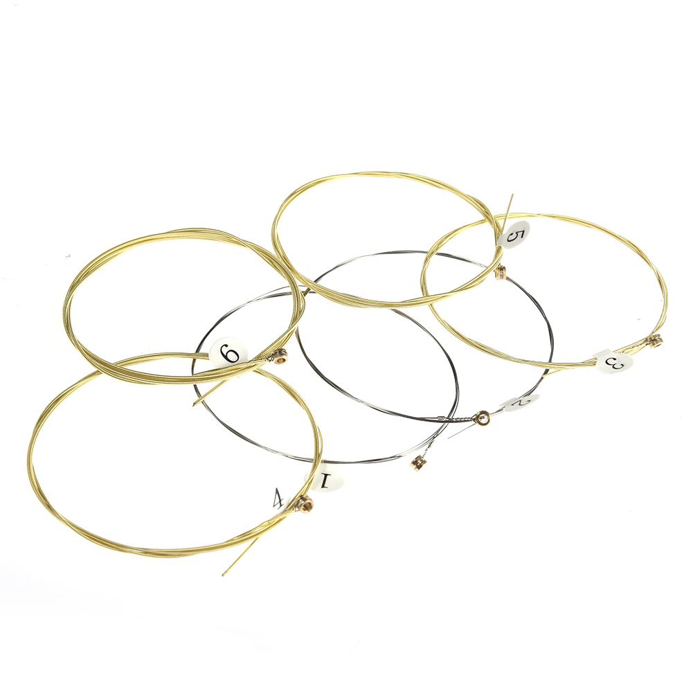 6pcs/set Universal Acoustic Gu - Musical Instrument Strings ulasan dan harga