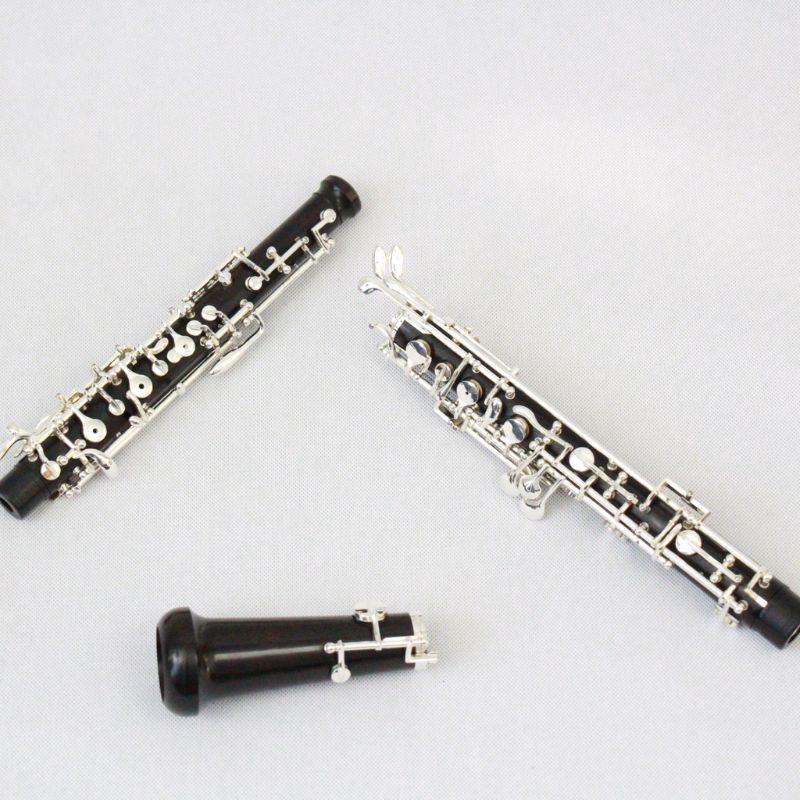Silver Plated Oboe Ebony Wood  - Musical Instrument Oboe ulasan dan harga