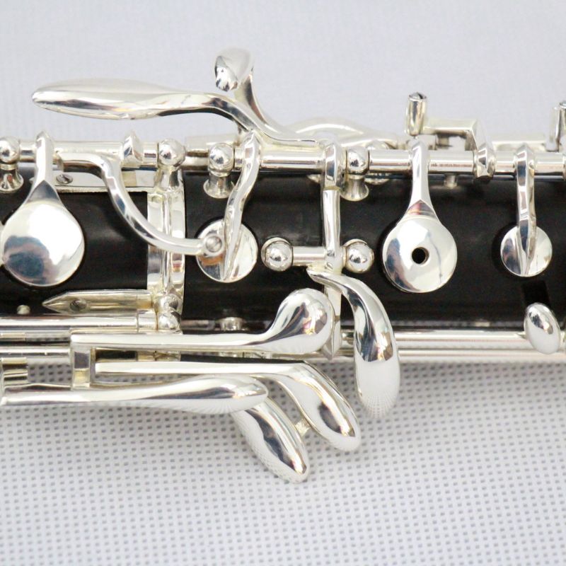 Silver Plated Oboe Ebony Wood  - Musical Instrument Oboe ulasan dan harga
