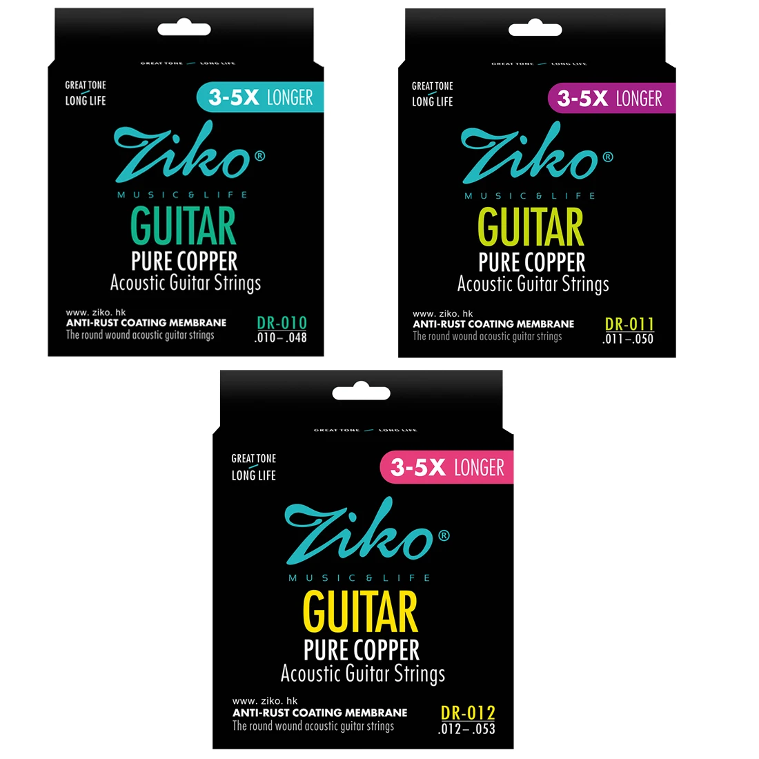 ZIKO Acoustic Guitar String Re - Musical Instrument Strings ulasan dan harga