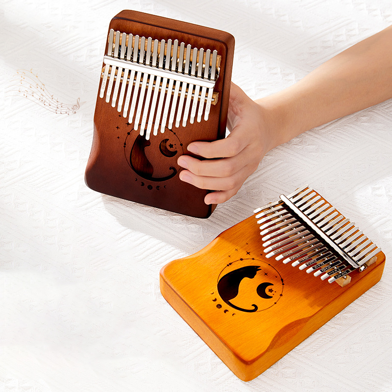 17 Keys Kalimba Gradient Color - A Musical Instrument With Keys ulasan dan harga