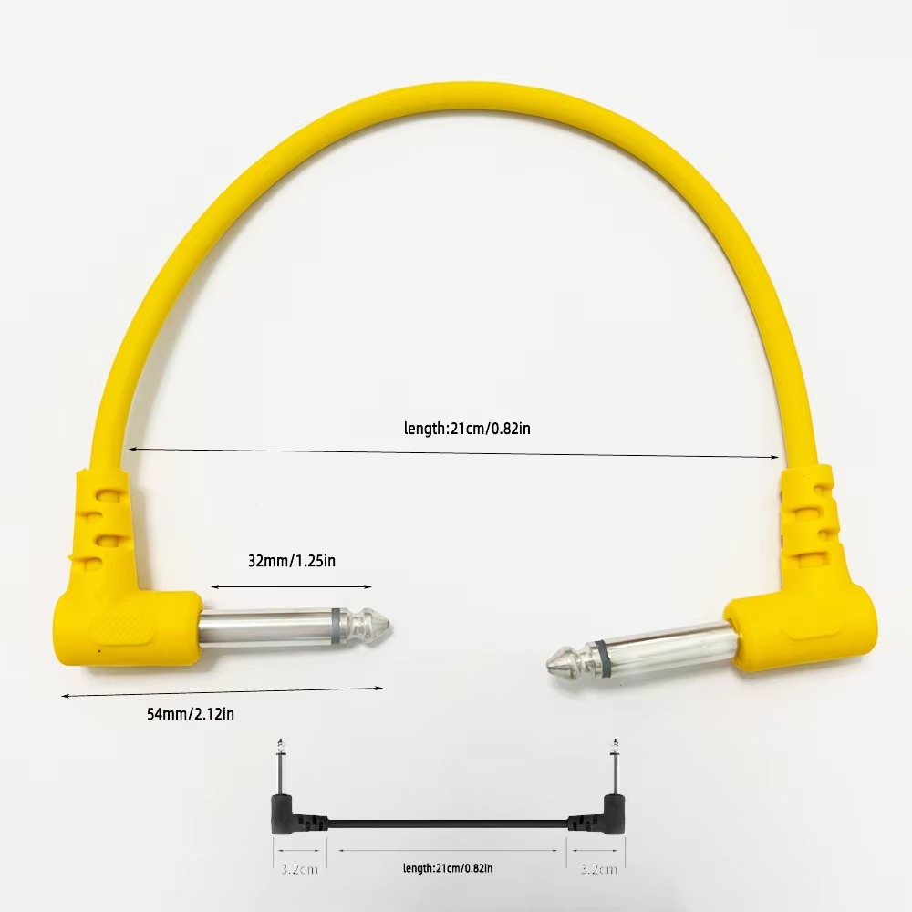 6pcs Audio Cable for Audio Ele - Musical Instrument Bass ulasan dan harga