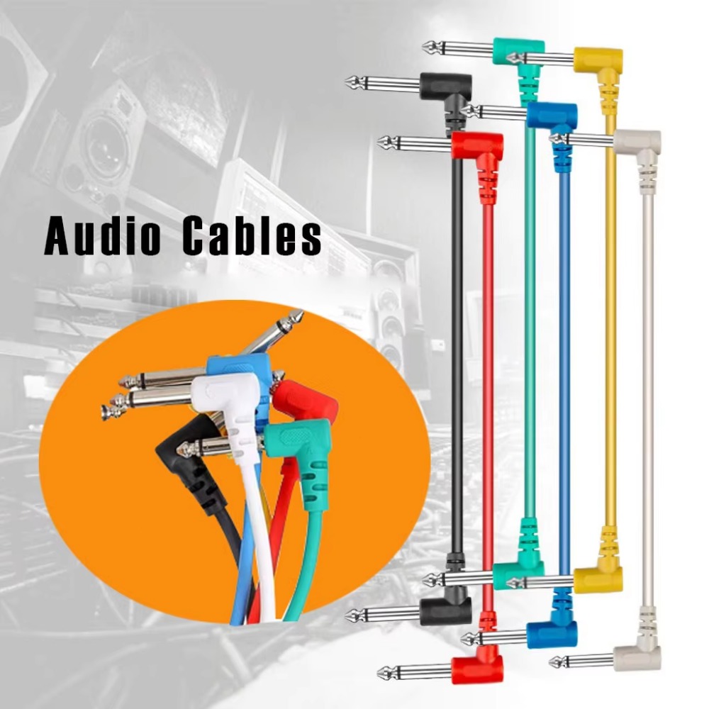 6pcs Audio Cable for Audio Ele - Musical Instrument Bass ulasan dan harga