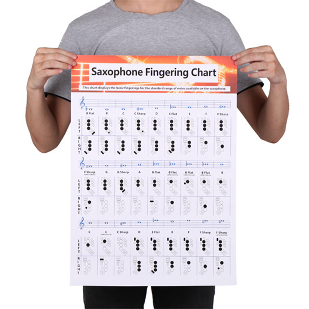 Saxophone Fingering Chord Char - Musical Instrument Oboe ulasan dan harga