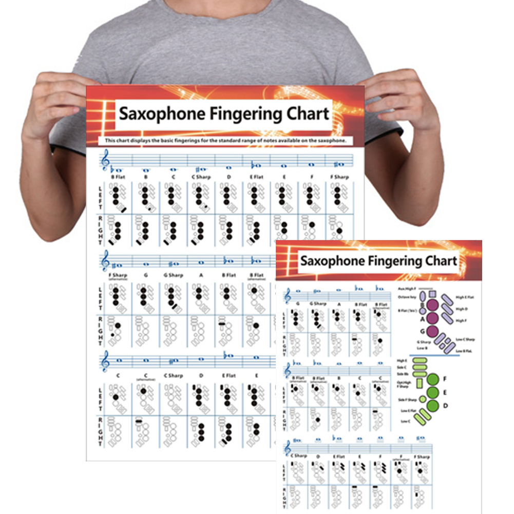 Saxophone Fingering Chord Char - Musical Instrument Oboe ulasan dan harga