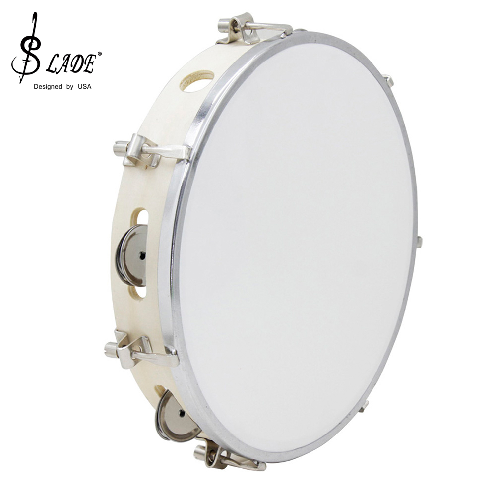 SLADE 10 Inches Tambourine Adj - Tambourine Hand Drum ulasan dan harga