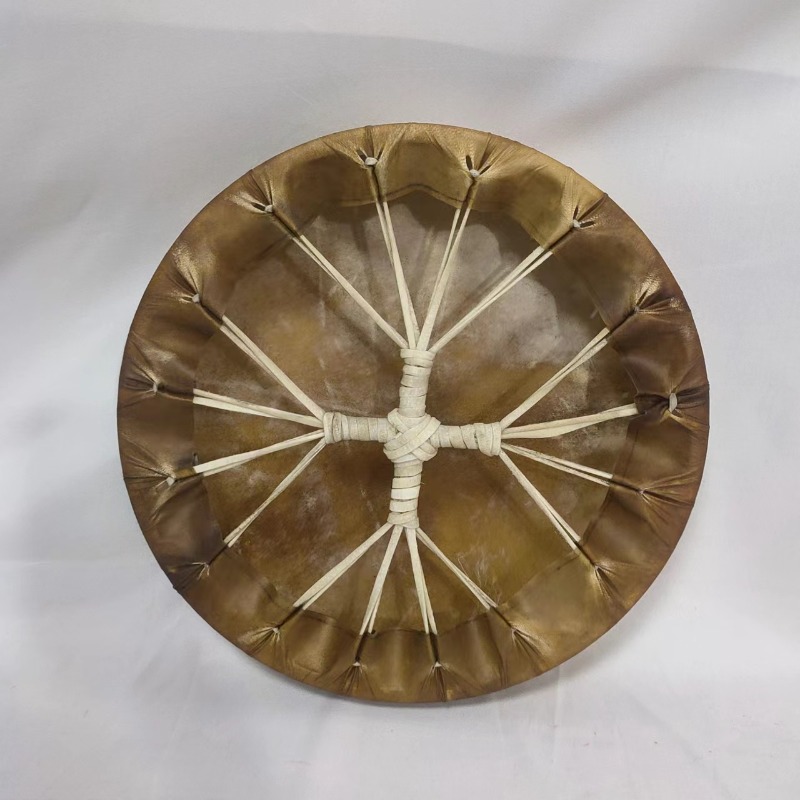 Black Sheepskin Shaman Drum Me - Tambourine Hand Drum ulasan dan harga